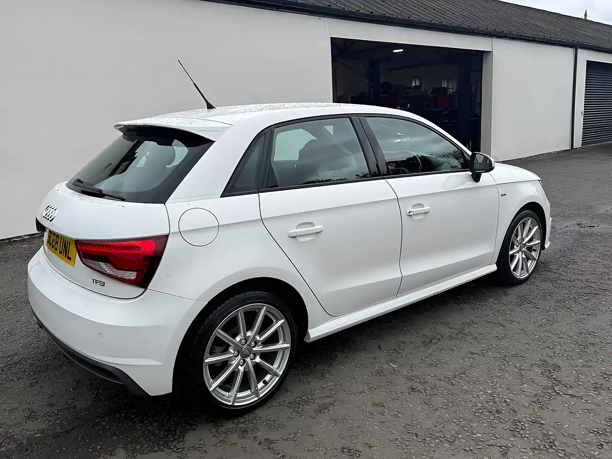 Used 2018 Audi A1 S Line White - Interior and Exterior details 3