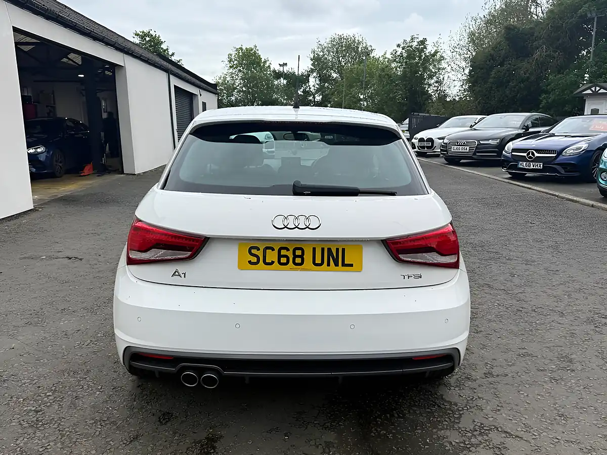 Used 2018 Audi A1 S Line White - Interior and Exterior details 4