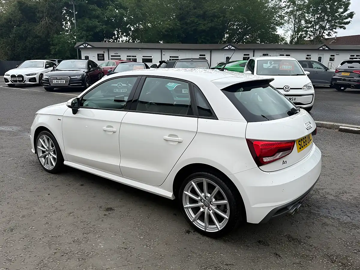 Used 2018 Audi A1 S Line White - Interior and Exterior details 5