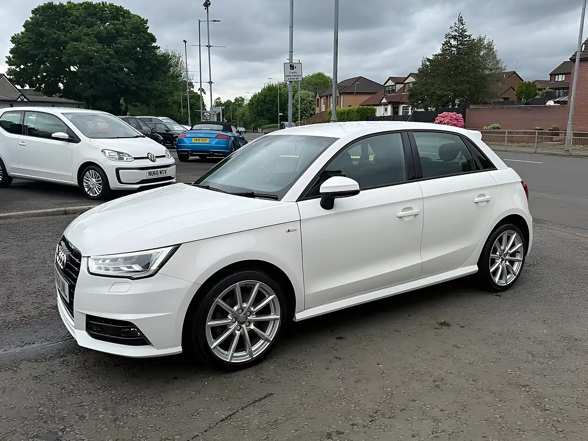 Used 2018 Audi A1 S Line White - Interior and Exterior details 6