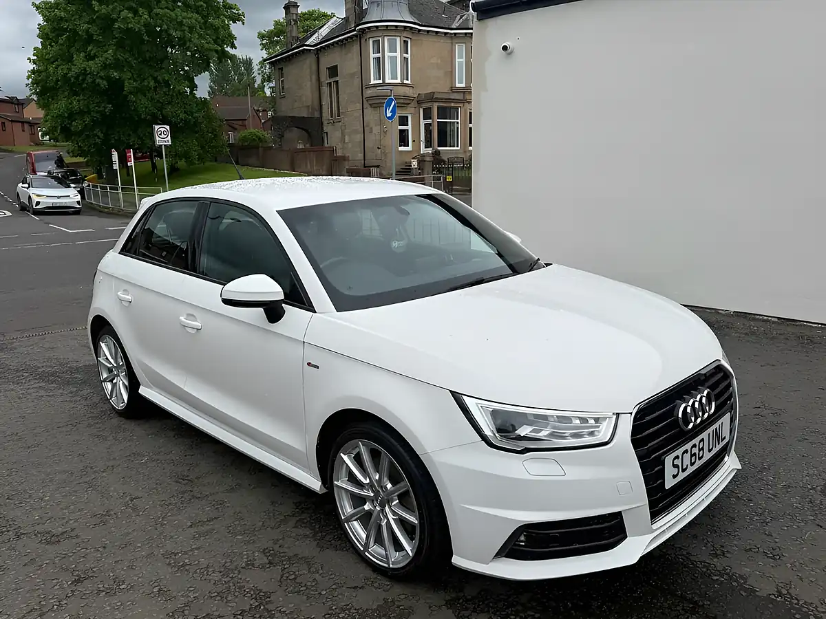 Used 2018 Audi A1 S Line White - Interior and Exterior details 8