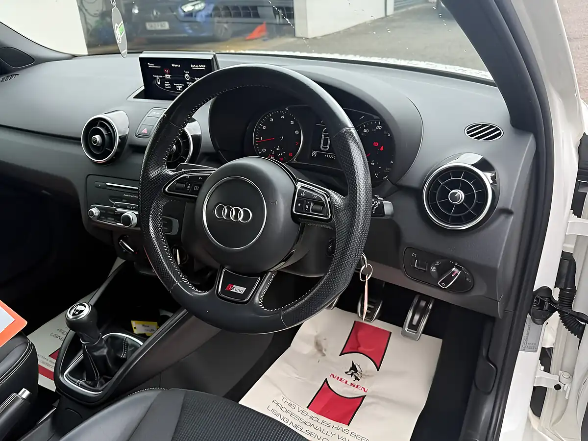 Used 2018 Audi A1 S Line White - Interior and Exterior details 9