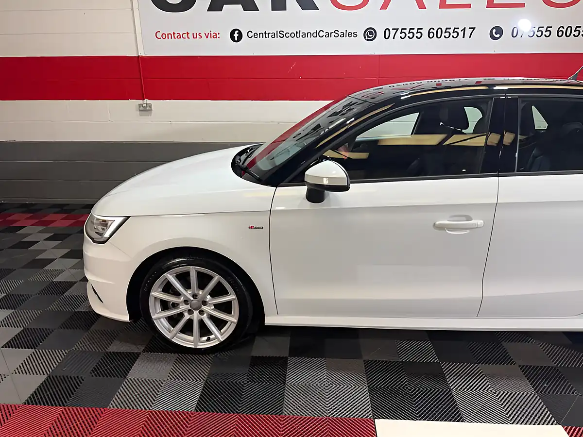 Used 2018 Audi A1 S Line White - Interior and Exterior details 10