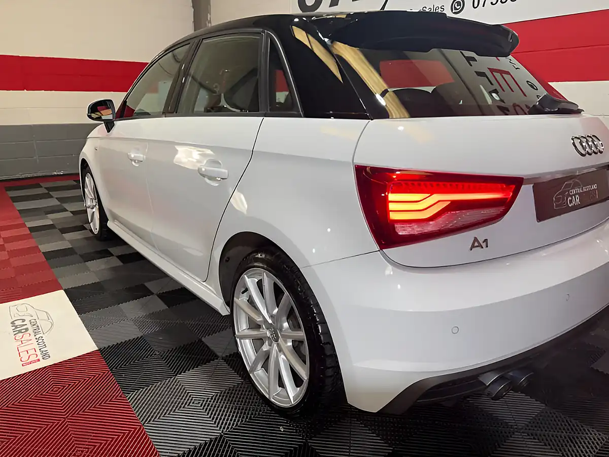 Used 2018 Audi A1 S Line White - Interior and Exterior details 2