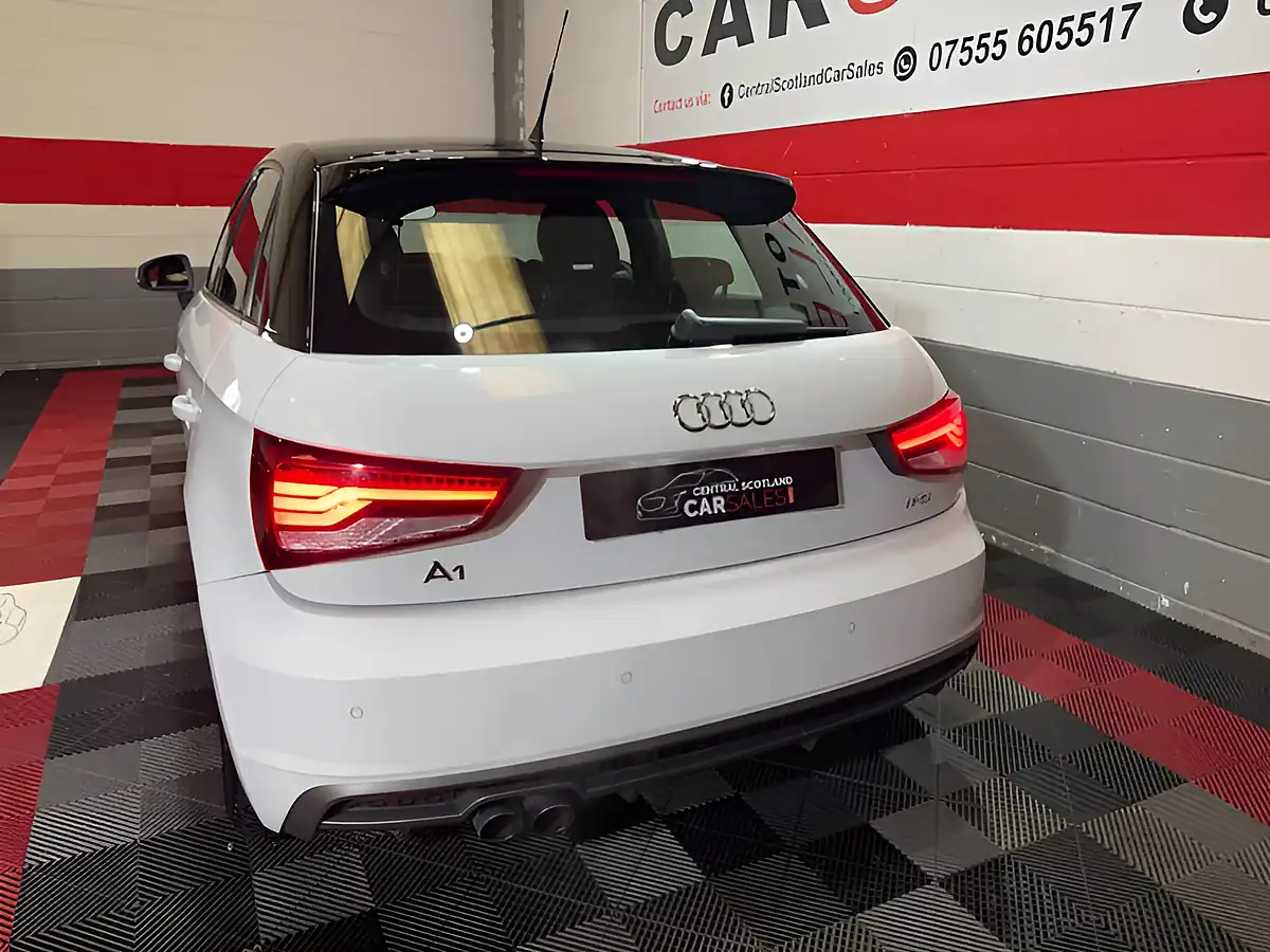 Used 2018 Audi A1 S Line White - Interior and Exterior details 4