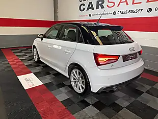 Used 2018 Audi A1 S Line White - Interior and Exterior details 6