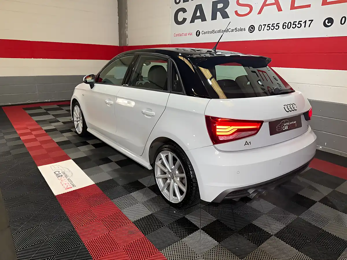 Used 2018 Audi A1 S Line White - Interior and Exterior details 6