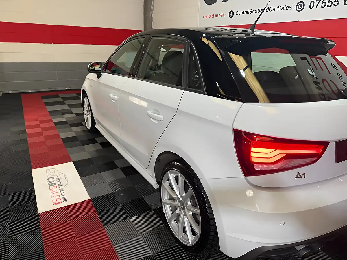 Used 2018 Audi A1 S Line White - Interior and Exterior details 7