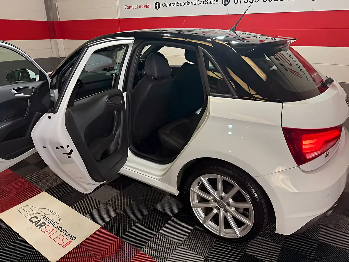 Used 2018 Audi A1 S Line White - Interior and Exterior details 8
