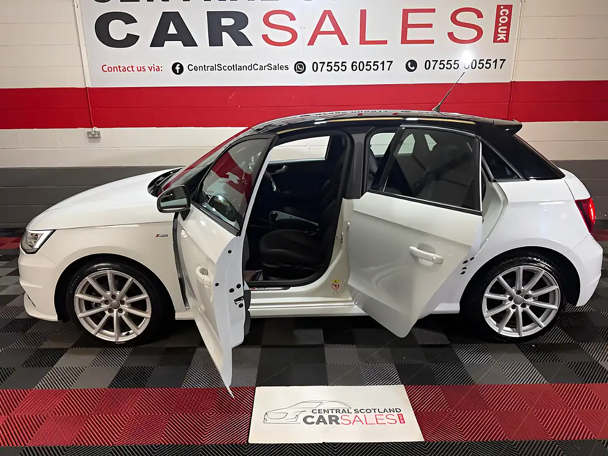 Used 2018 Audi A1 S Line White - Interior and Exterior details 9