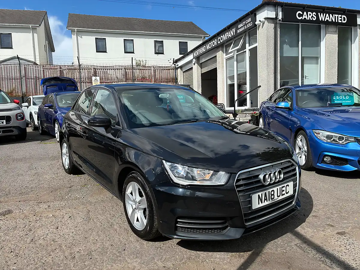 Used 2018 Audi A1 Se Sportback Black - Front View