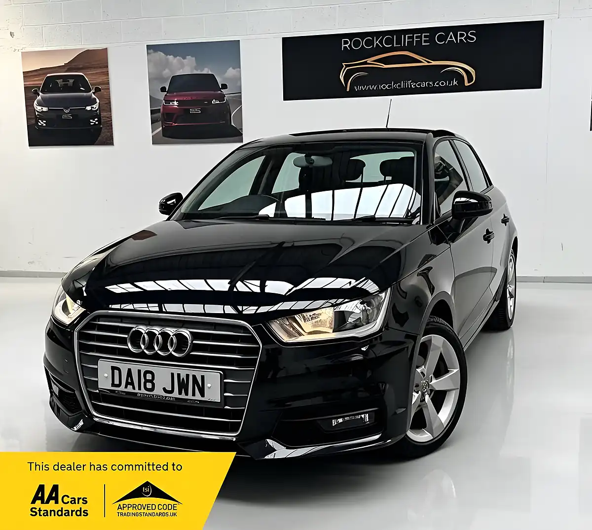 Used 2018 Audi A1 Sport Black - Front View