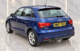 Used 2018 Audi A1 Sport Blue - Interior and Exterior details 5