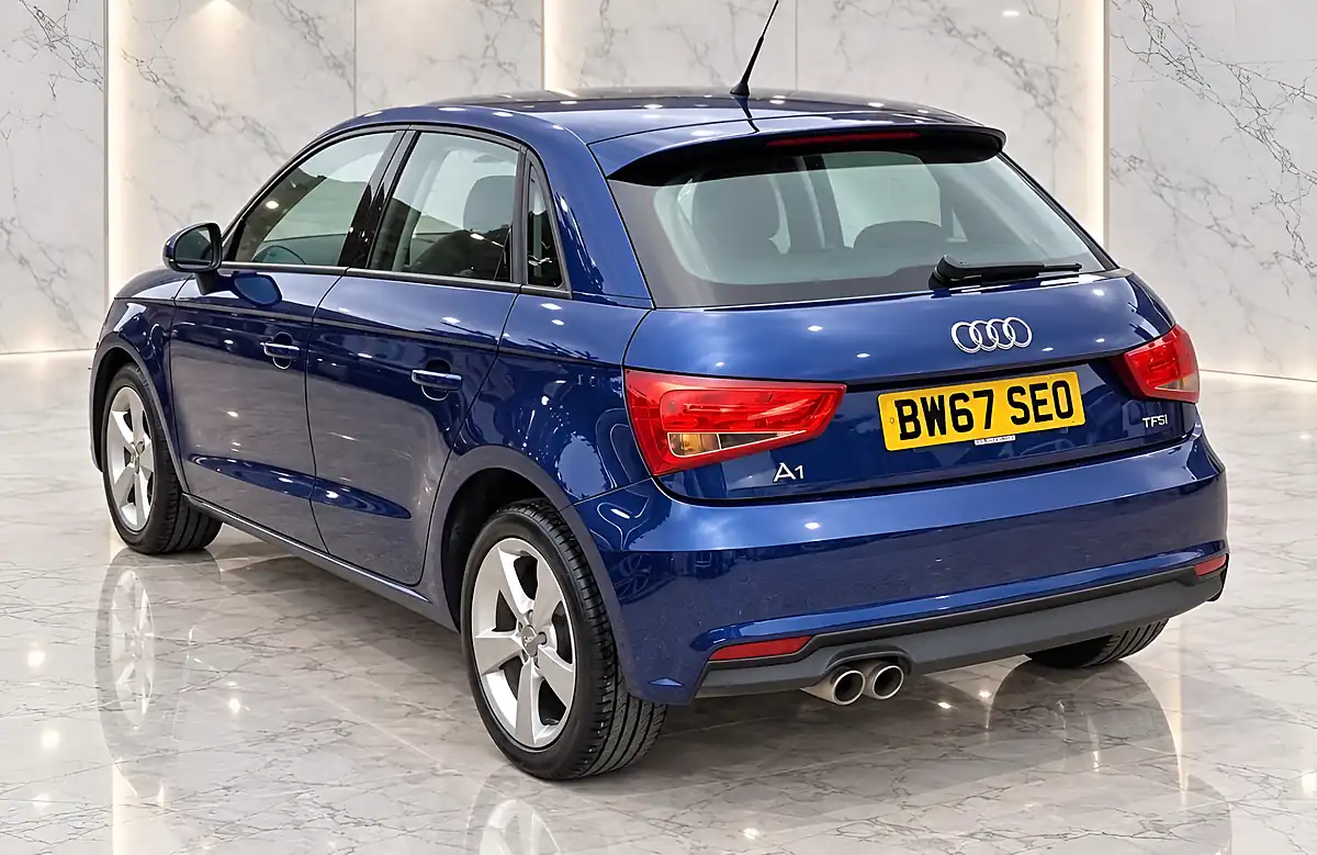 Used 2018 Audi A1 Sport Blue - Interior and Exterior details 5