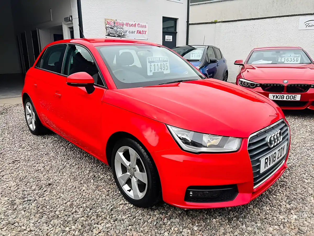 Used 2018 Audi A1 Sport Red - Interior and Exterior details 2