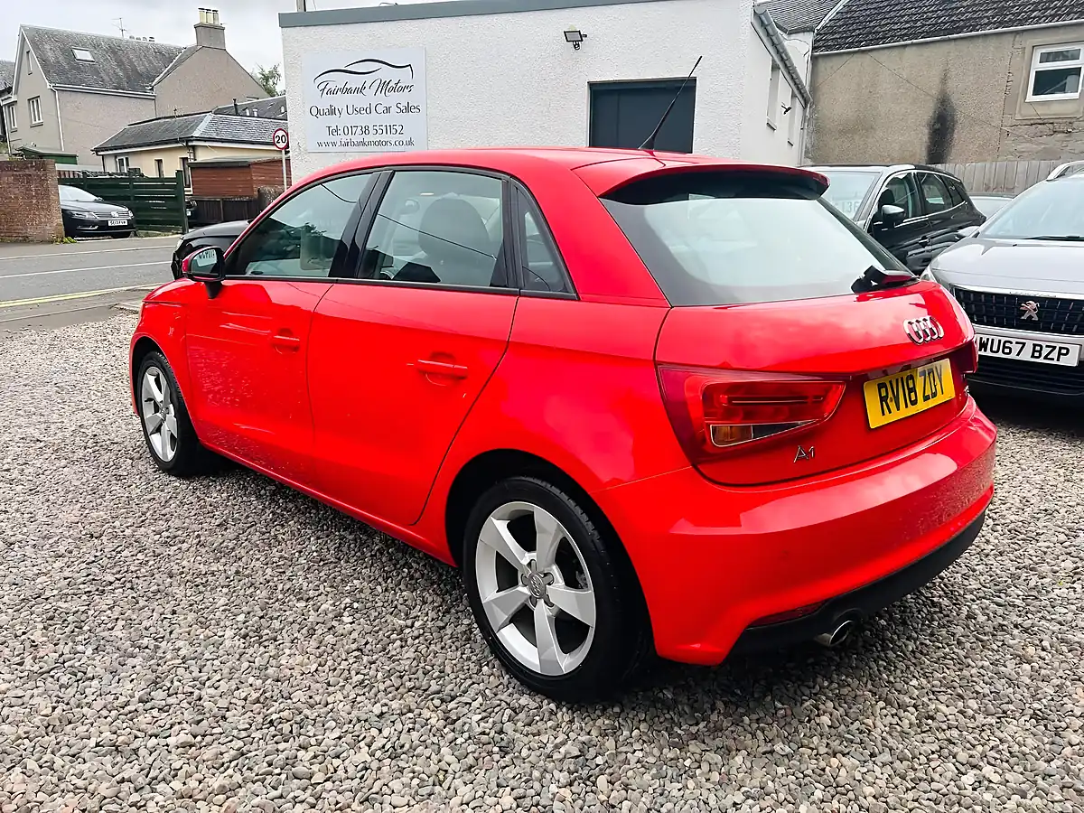 Used 2018 Audi A1 Sport Red - Interior and Exterior details 3