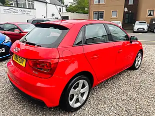 Used 2018 Audi A1 Sport Red - Interior and Exterior details 4