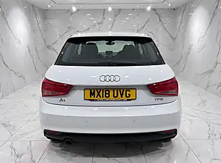Used 2018 Audi A1 Sport White - Interior and Exterior details 6