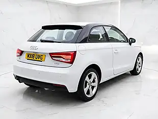 Used 2018 Audi A1 Sport White - Interior and Exterior details 7