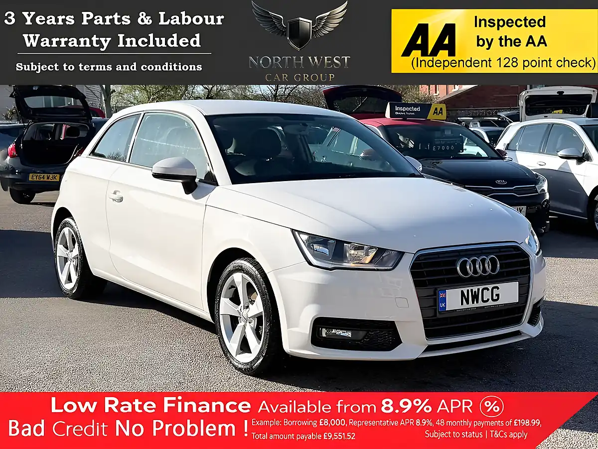 Used 2018 Audi A1 Sport White - Front View