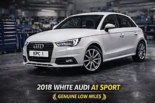 Used 2018 Audi A1 Sport White - Interior and Exterior details 9