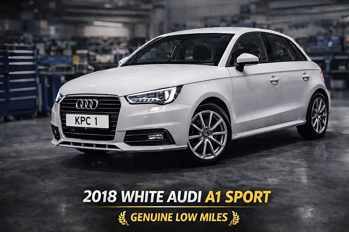 Used 2018 Audi A1 Sport White - Interior and Exterior details 9