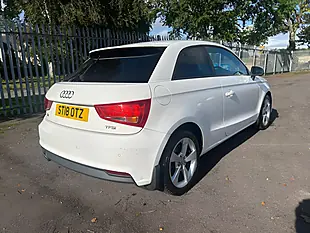 Used 2018 Audi A1 Sport White - Interior and Exterior details 4