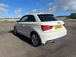 Used 2018 Audi A1 Sport White - Interior and Exterior details 5