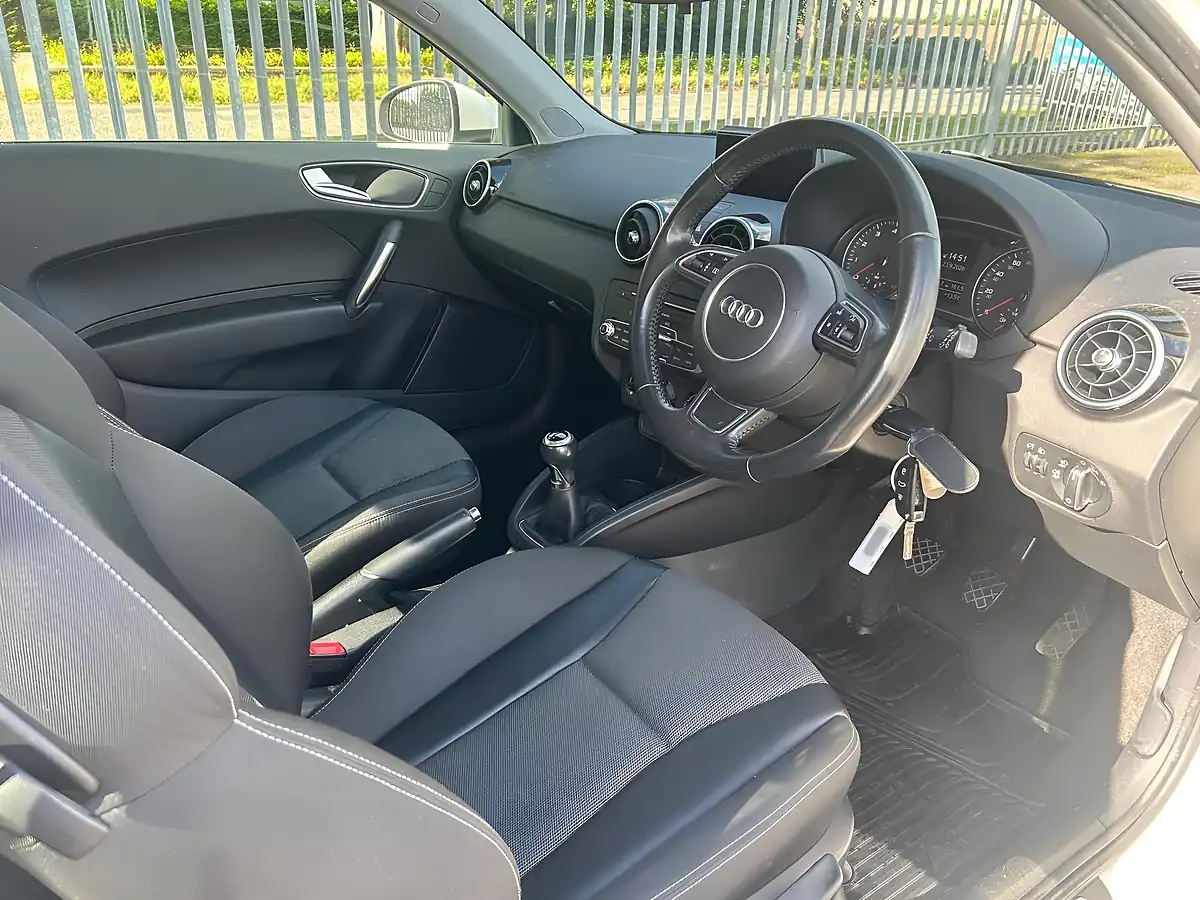 Used 2018 Audi A1 Sport White - Interior and Exterior details 9