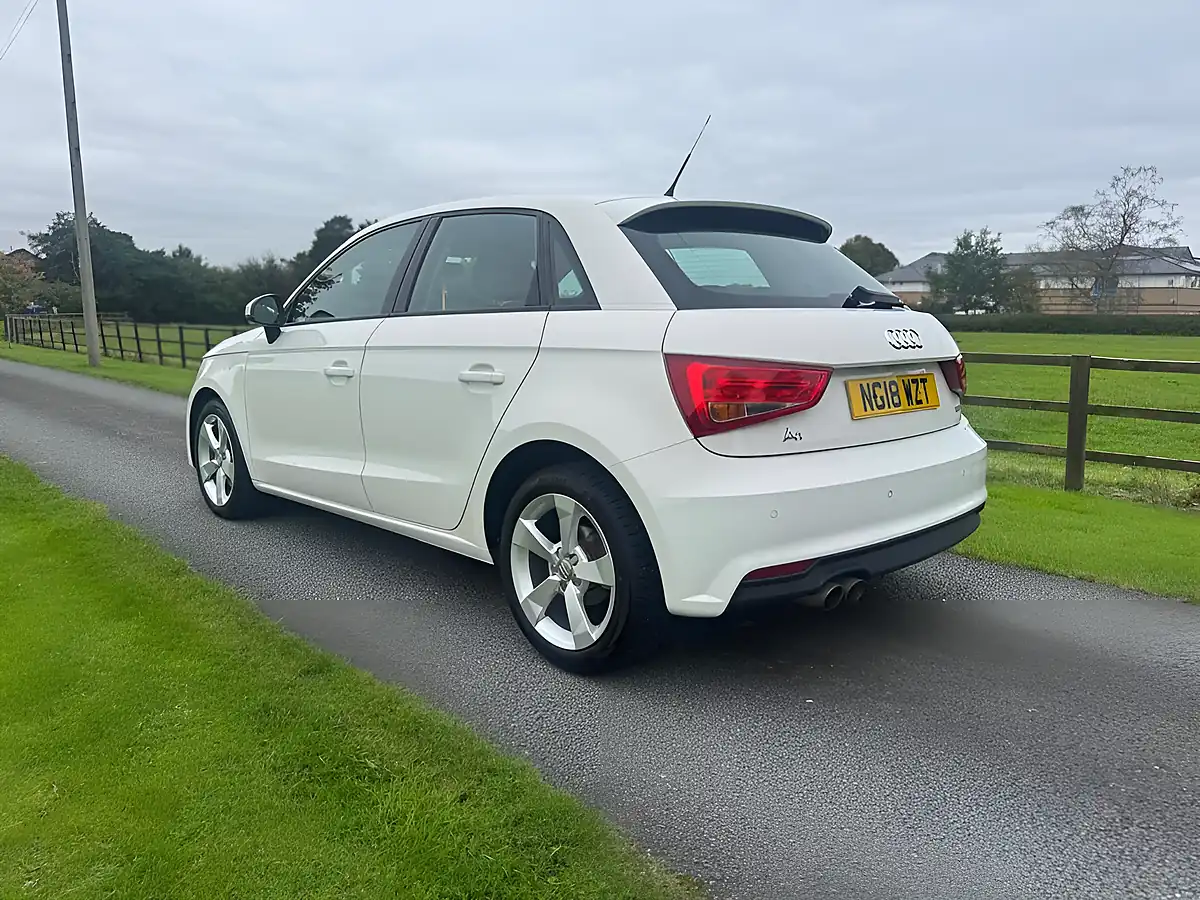 Used 2018 Audi A1 Sport White - Interior and Exterior details 6