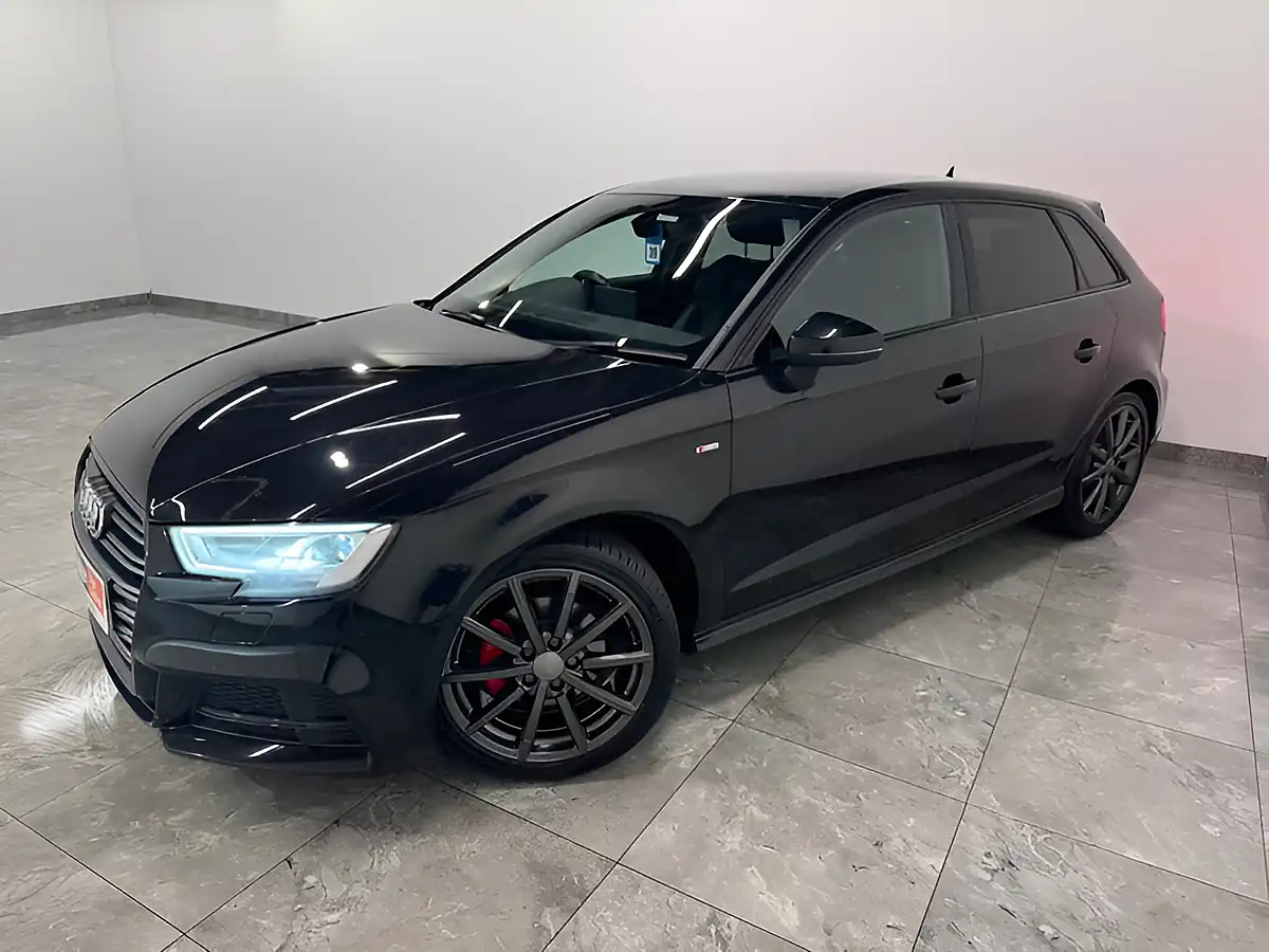 Used 2018 Audi A3 Black Edition Black - Interior and Exterior details 4