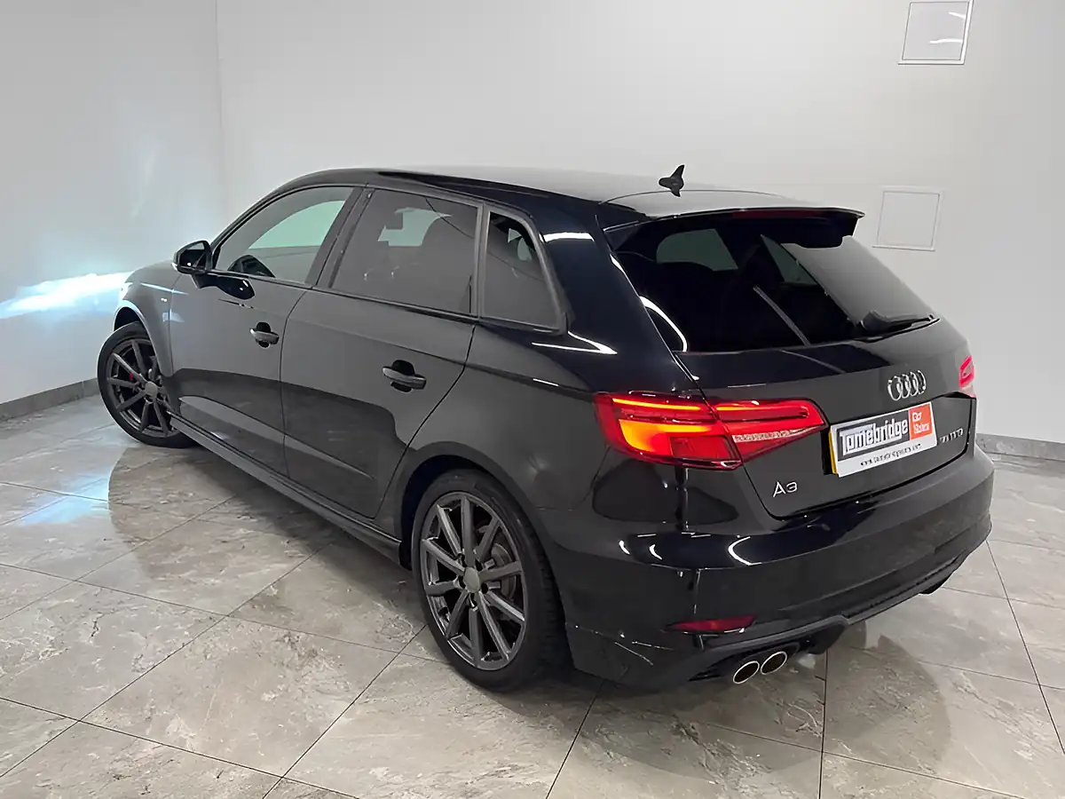 Used 2018 Audi A3 Black Edition Black - Interior and Exterior details 5