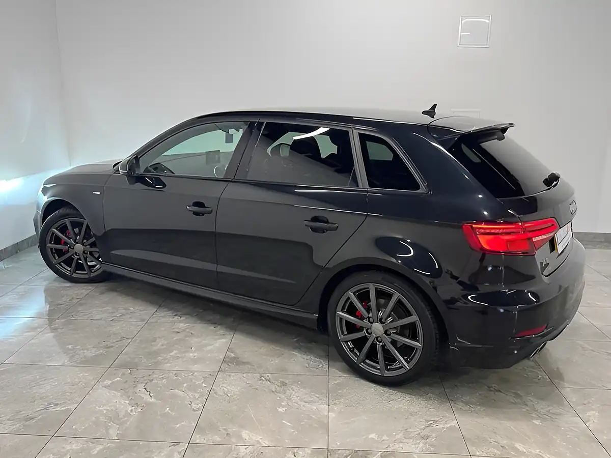 Used 2018 Audi A3 Black Edition Black - Interior and Exterior details 6