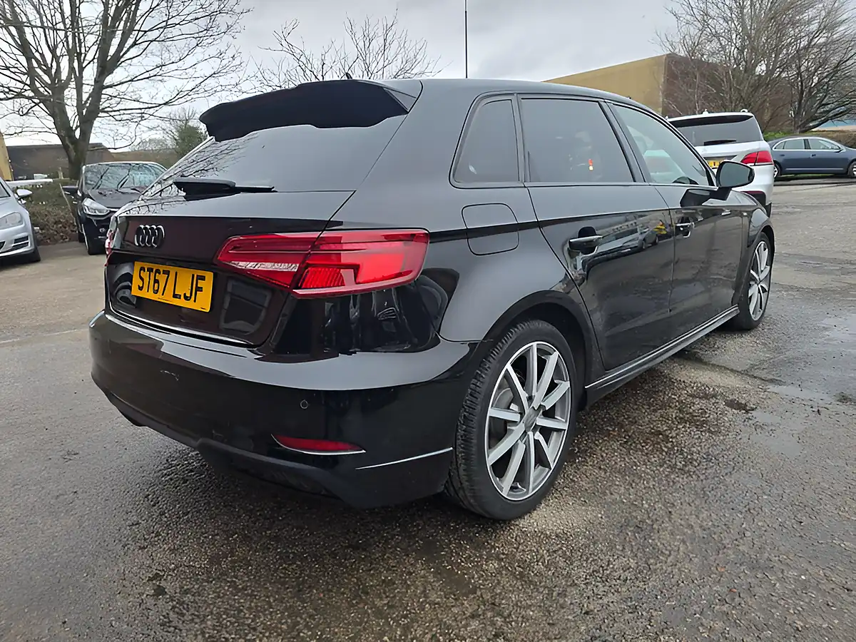 Used 2018 Audi A3 Black Edition Black - Interior and Exterior details 10