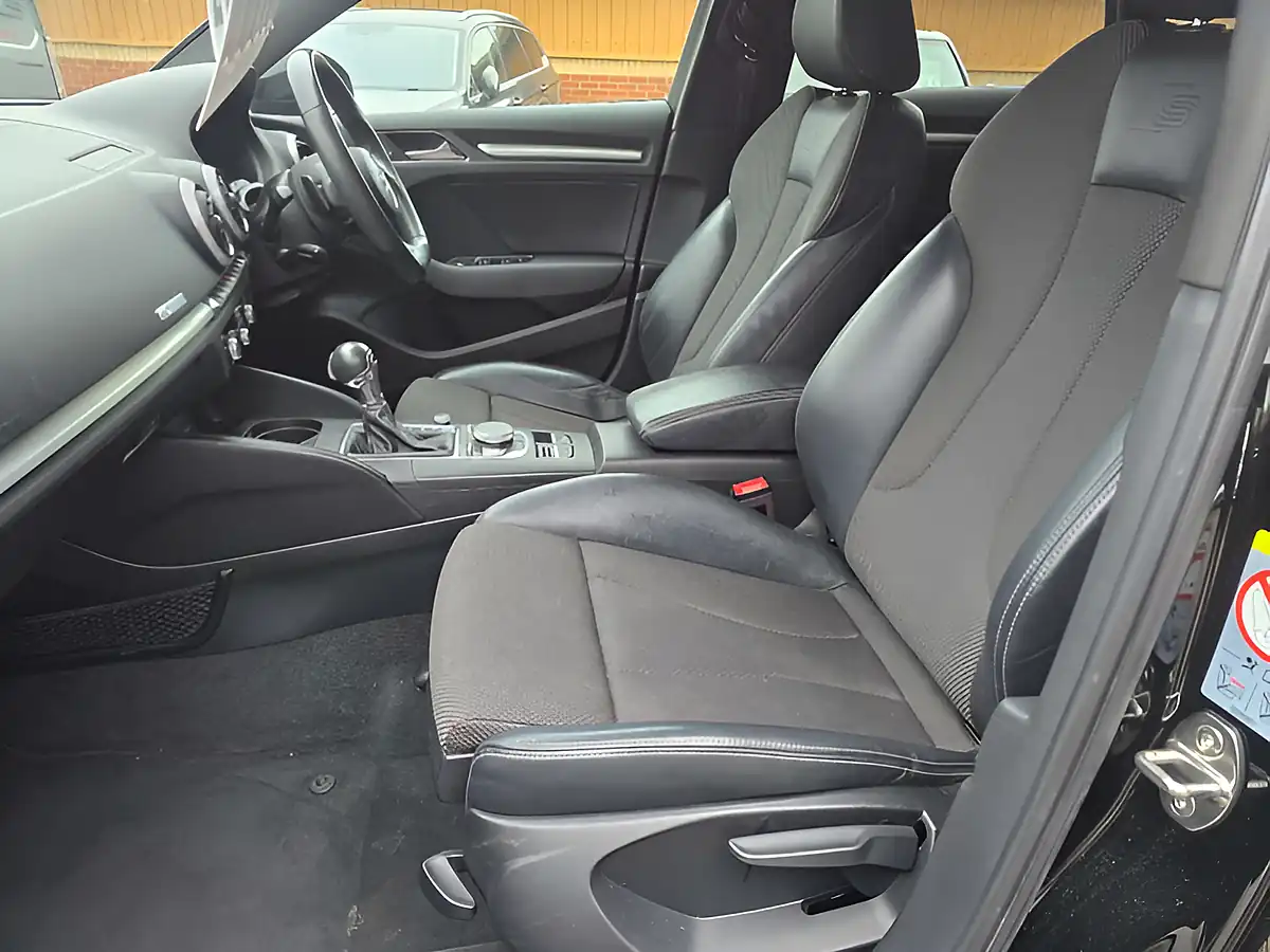 Used 2018 Audi A3 Black Edition Black - Interior and Exterior details 14