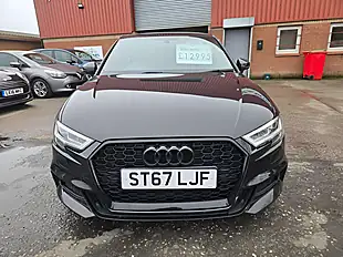 Used 2018 Audi A3 Black Edition Black - Interior and Exterior details 2