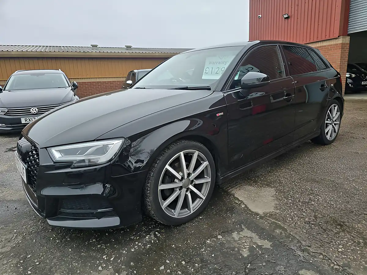 Used 2018 Audi A3 Black Edition Black - Interior and Exterior details 3