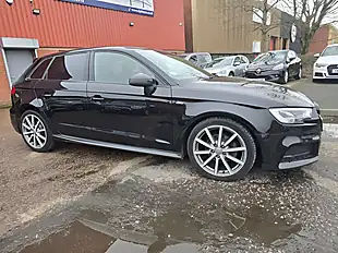 Used 2018 Audi A3 Black Edition Black - Interior and Exterior details 4