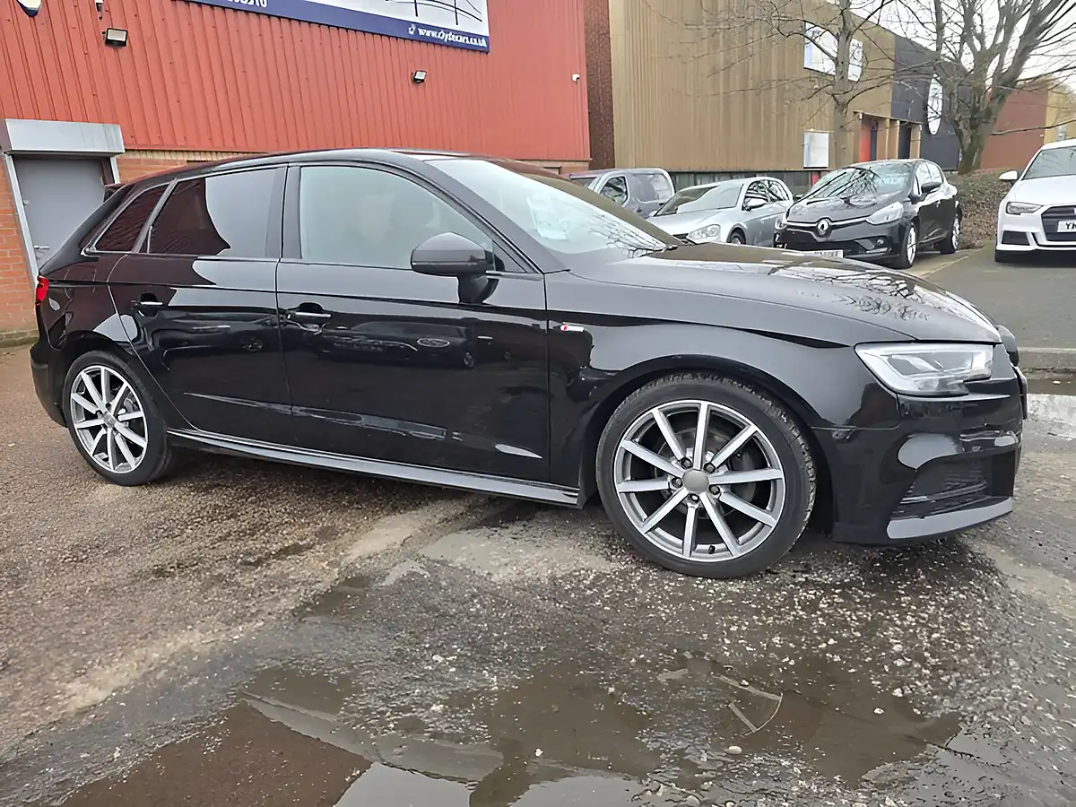 Used 2018 Audi A3 Black Edition Black - Interior and Exterior details 4