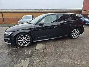 Used 2018 Audi A3 Black Edition Black - Interior and Exterior details 5
