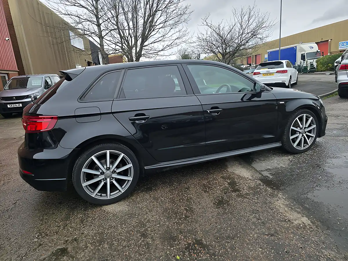 Used 2018 Audi A3 Black Edition Black - Interior and Exterior details 6