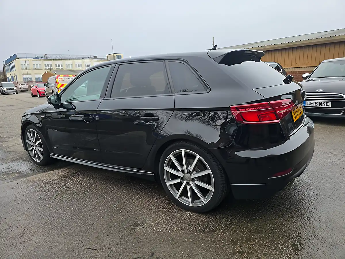 Used 2018 Audi A3 Black Edition Black - Interior and Exterior details 7