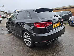 Used 2018 Audi A3 Black Edition Black - Interior and Exterior details 8