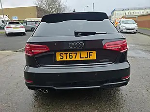 Used 2018 Audi A3 Black Edition Black - Interior and Exterior details 9