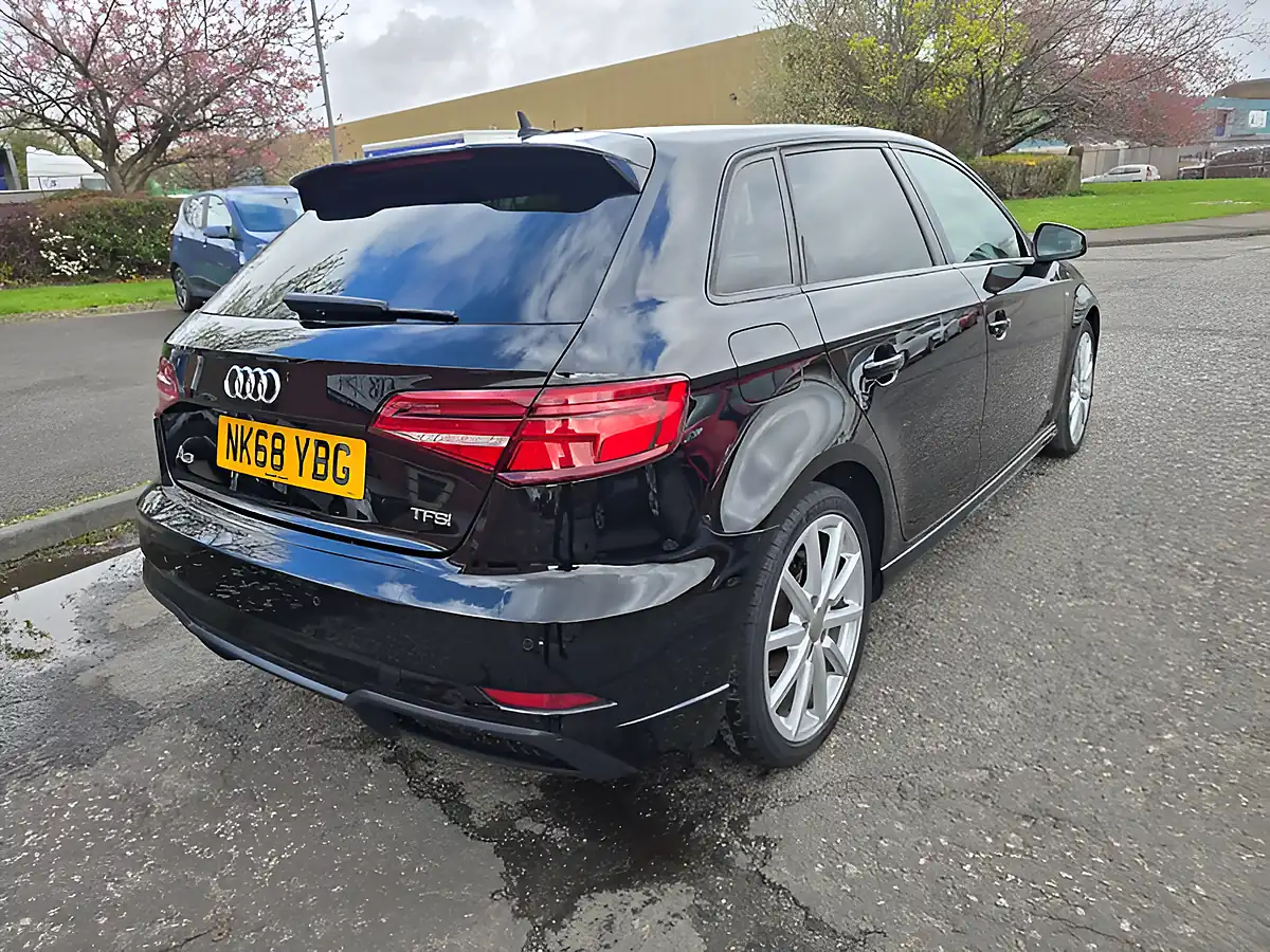 Used 2018 Audi A3 Black Edition Black - Interior and Exterior details 10