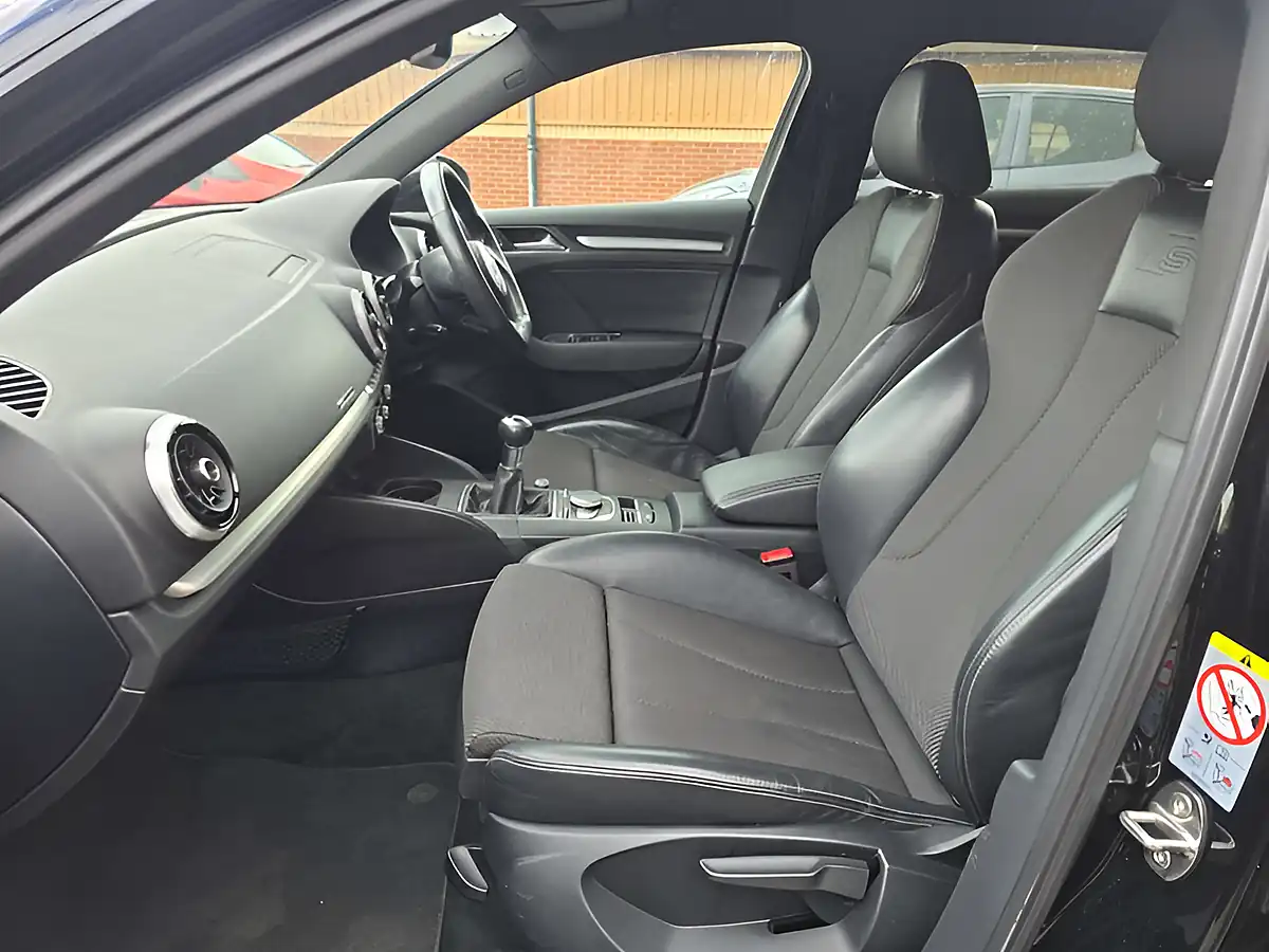 Used 2018 Audi A3 Black Edition Black - Interior and Exterior details 11