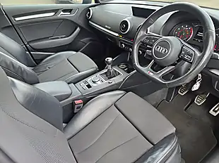 Used 2018 Audi A3 Black Edition Black - Interior and Exterior details 14
