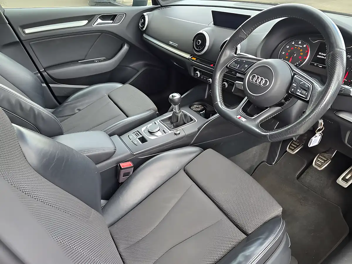 Used 2018 Audi A3 Black Edition Black - Interior and Exterior details 14