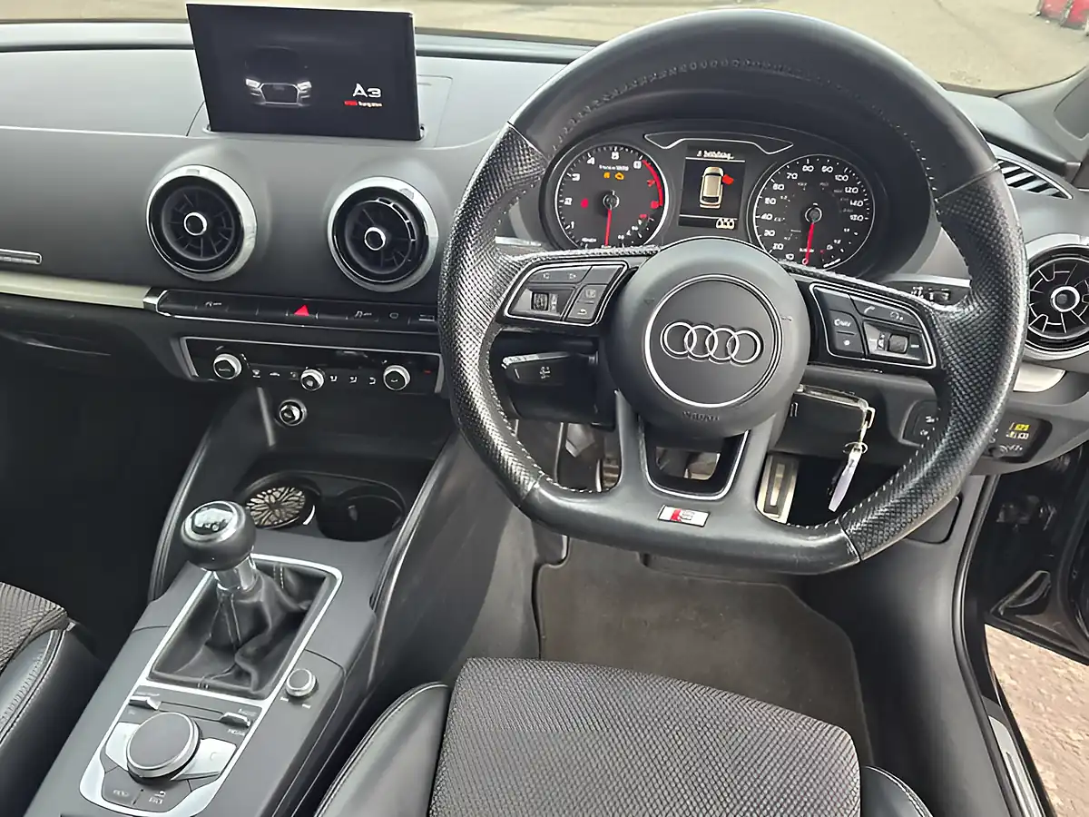 Used 2018 Audi A3 Black Edition Black - Interior and Exterior details 15