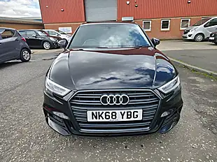 Used 2018 Audi A3 Black Edition Black - Interior and Exterior details 2